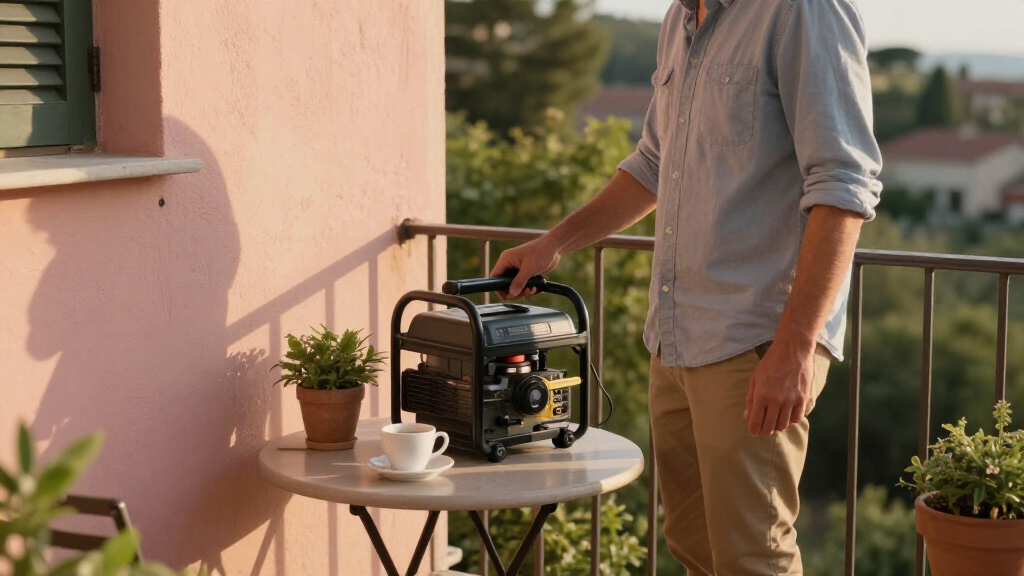 quiet portable generator for apartment use