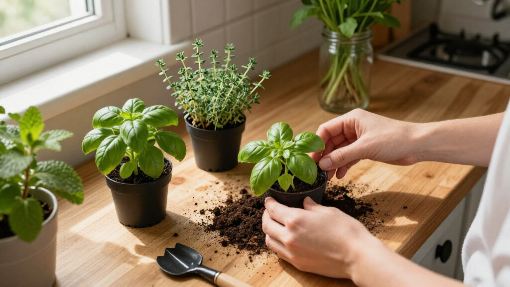 herbs to grow indoors