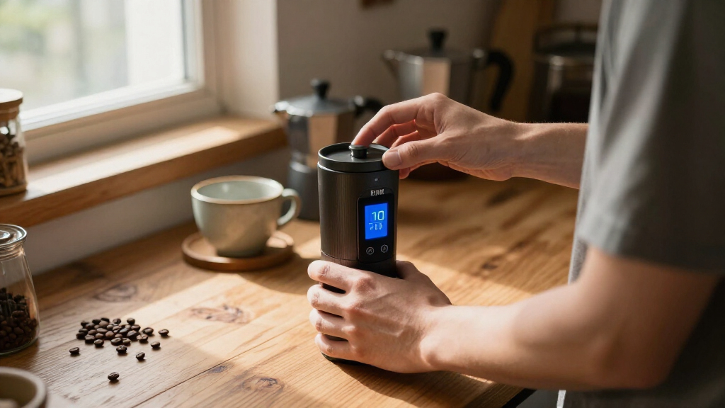 best espresso grinder with timed dosing memory