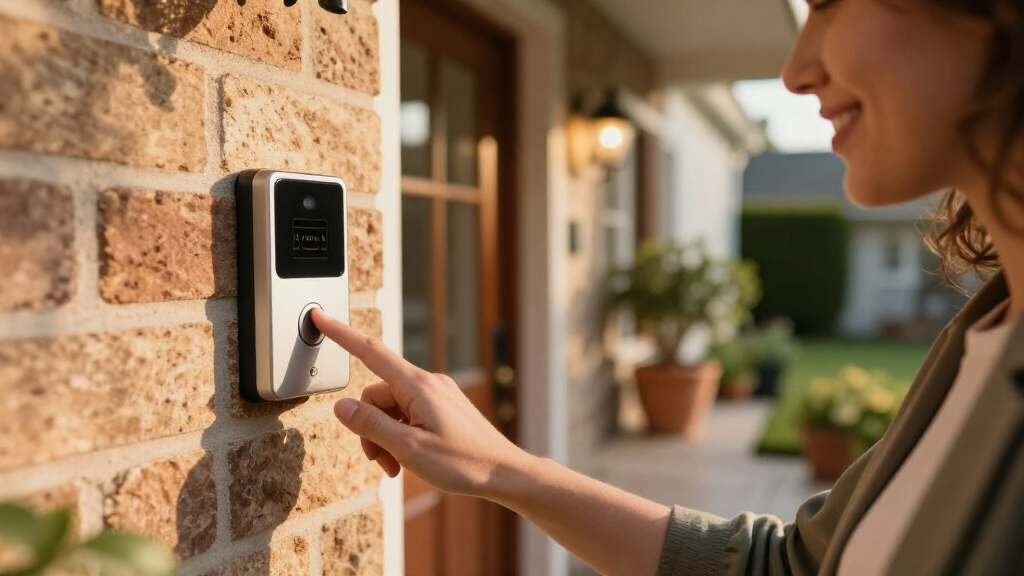 video doorbell for safer entryways