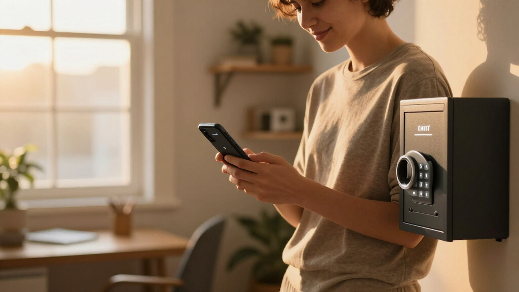 best smart safe with app alerts for tax records