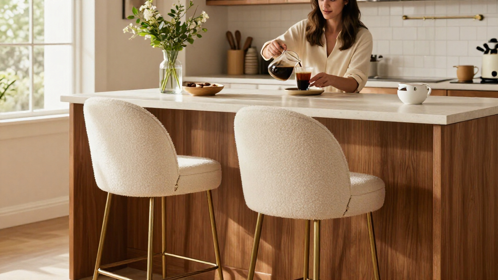 best scalloped bar stools