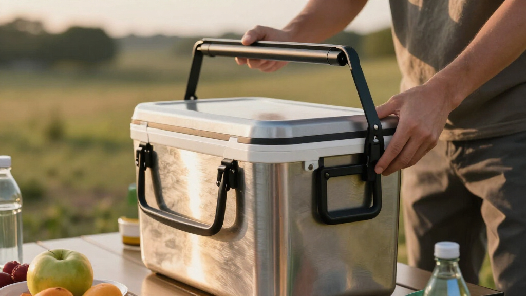 premium cooler for road trips