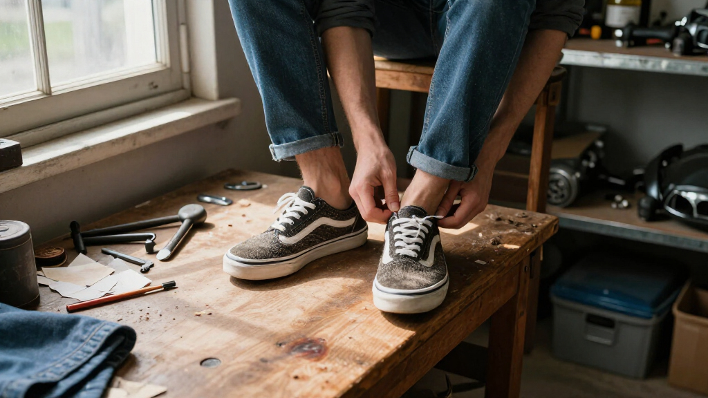 best Harris Tweed Vans shoes