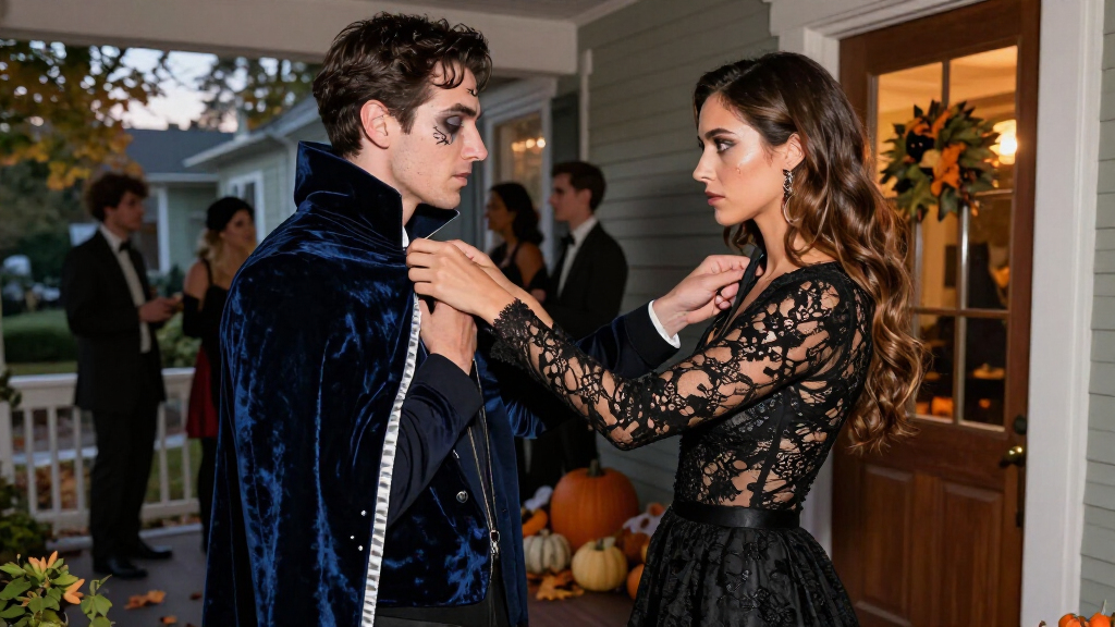 designer Halloween costumes for couples