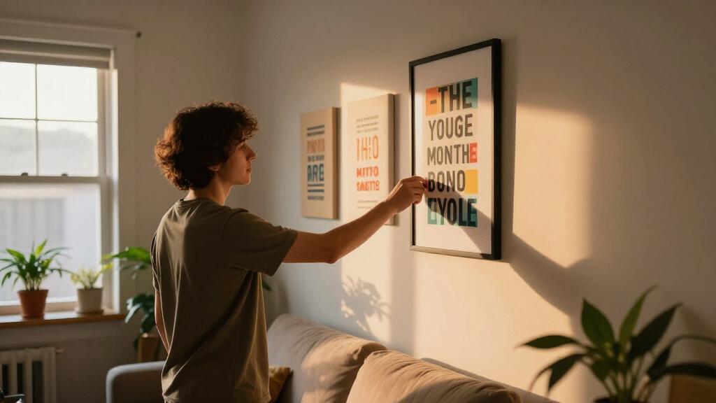 motivational quote wall art