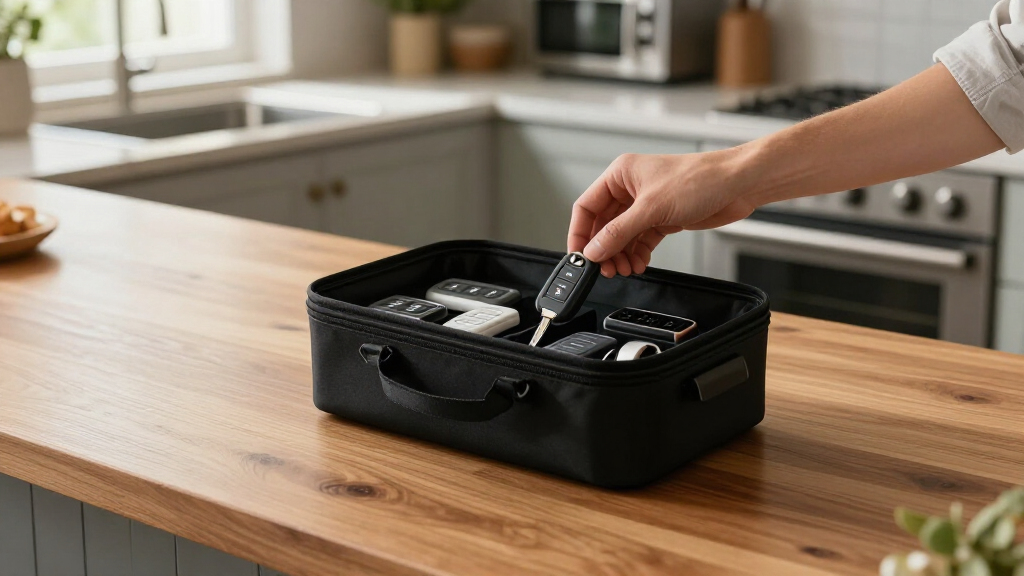 faraday box for car keys and devices