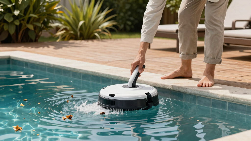 best pool skimmer robot