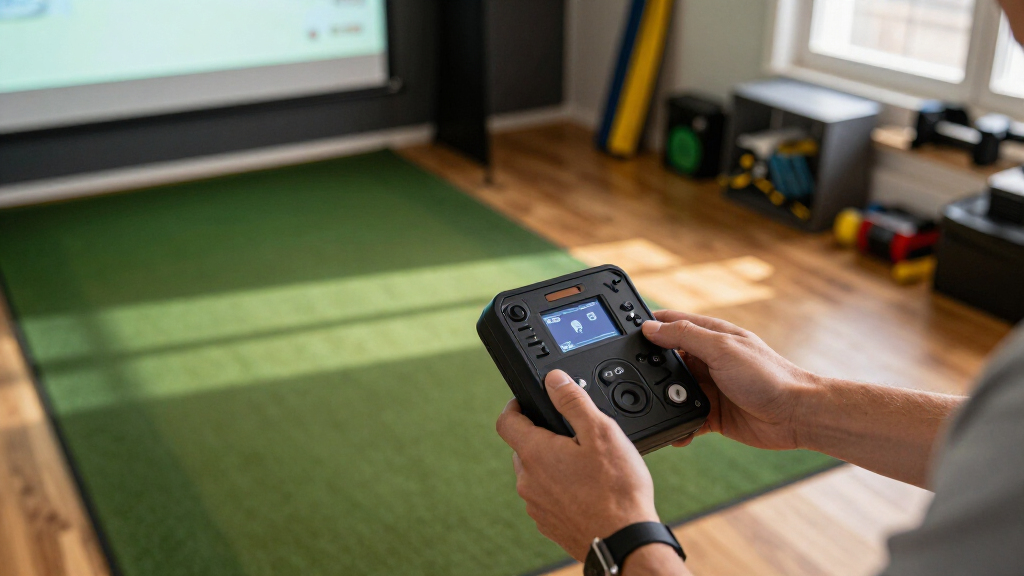 best portable golf radar for home simulator