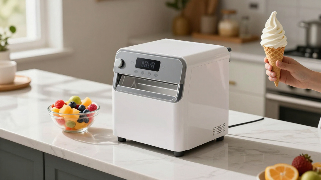 commercial style soft serve machine for home use