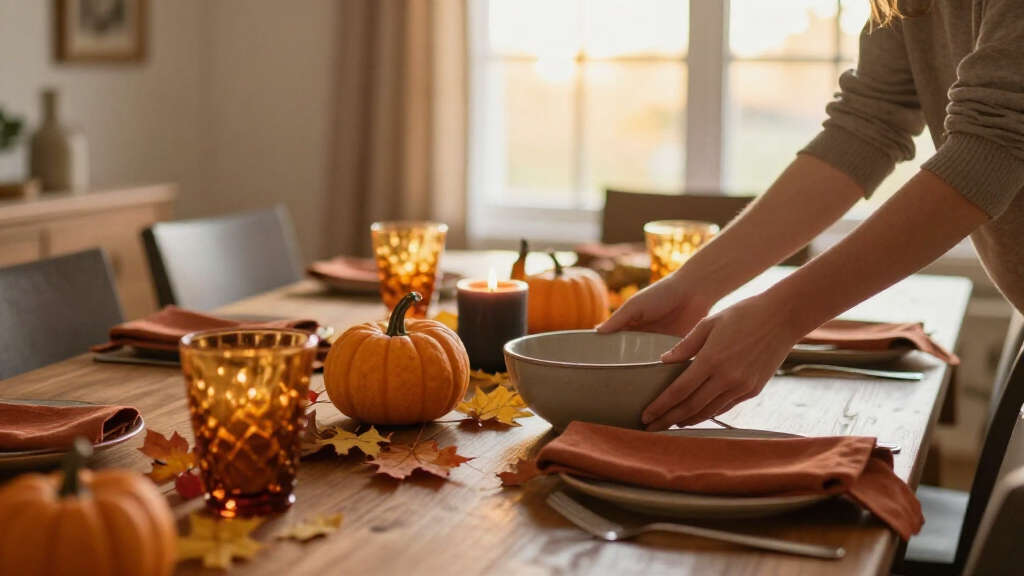 Halloween table decorations