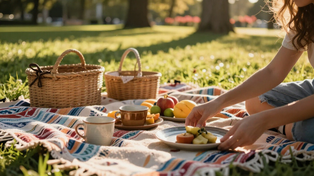 boho picnic blankets