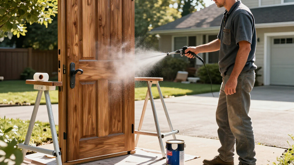 paint sprayers for exterior doors