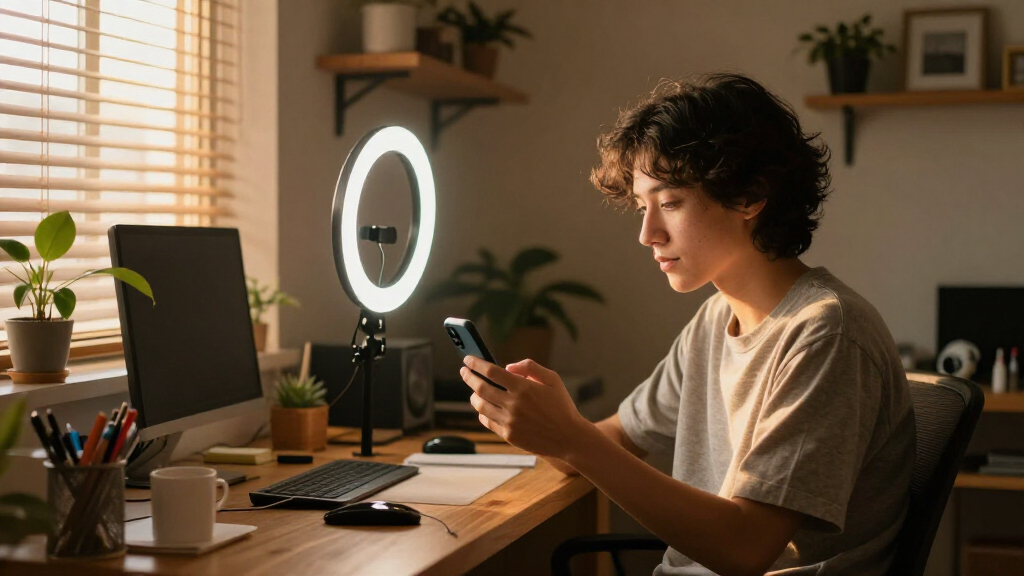smartphone ring lights