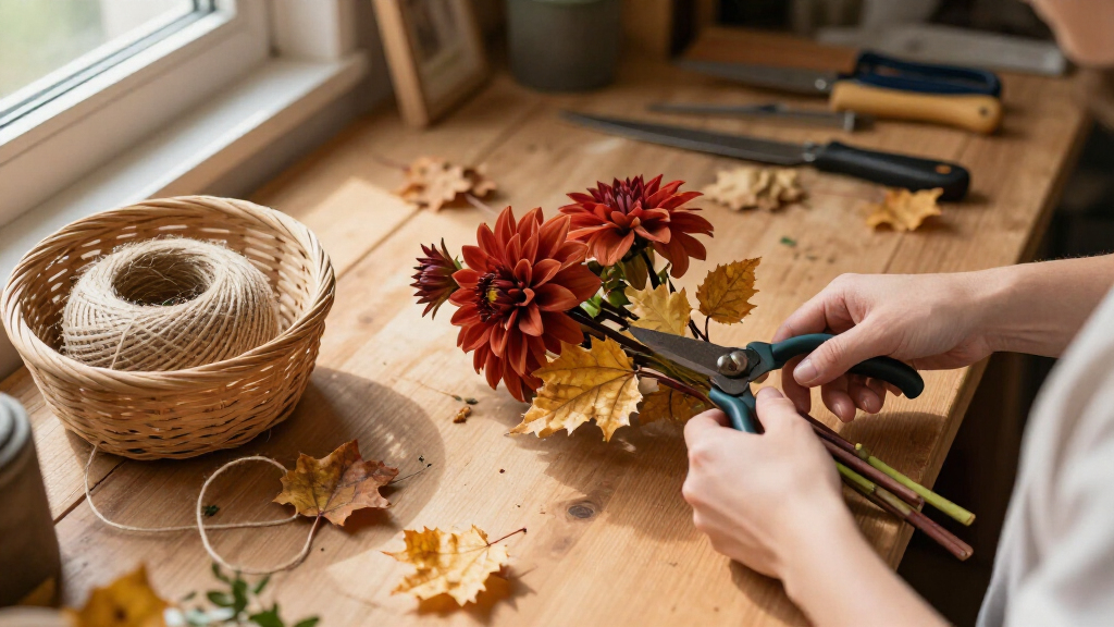best autumn flower arrangement kits