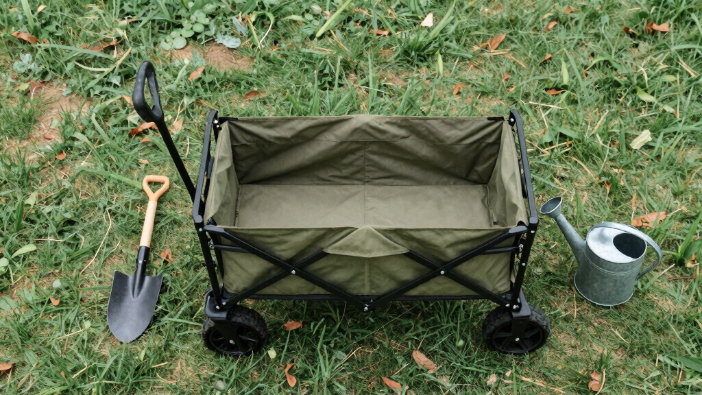 best folding wagon for garden hauling
