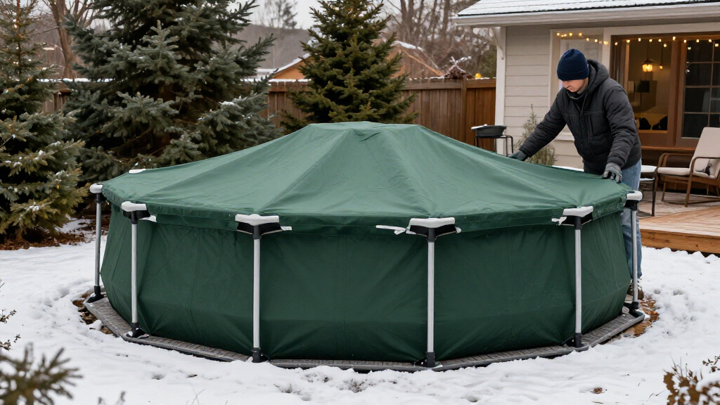 best above ground pool winter cover