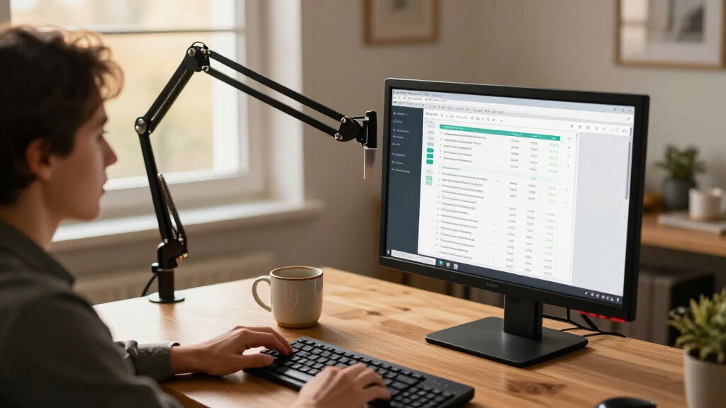 best gas spring monitor arm for home office