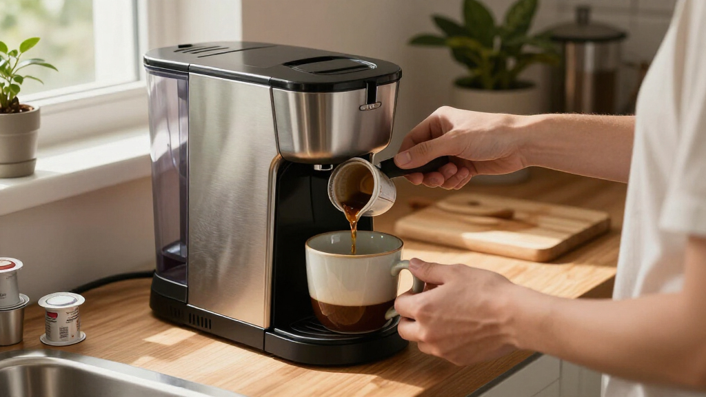 dual brew pod and carafe coffee maker