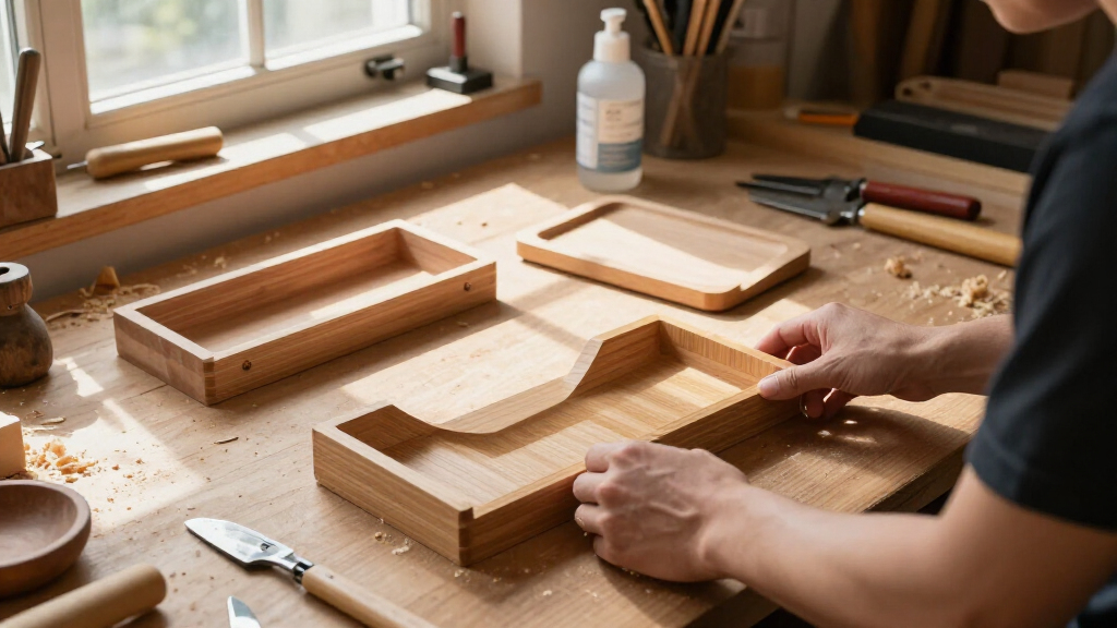 woodworking desk organizers