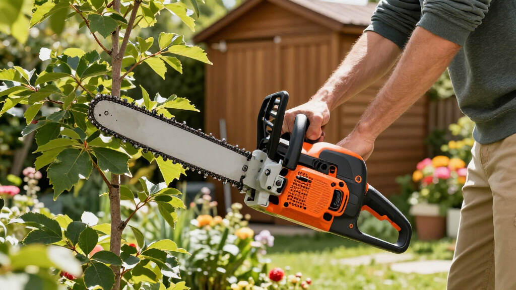 best battery chainsaw for low maintenance yard work