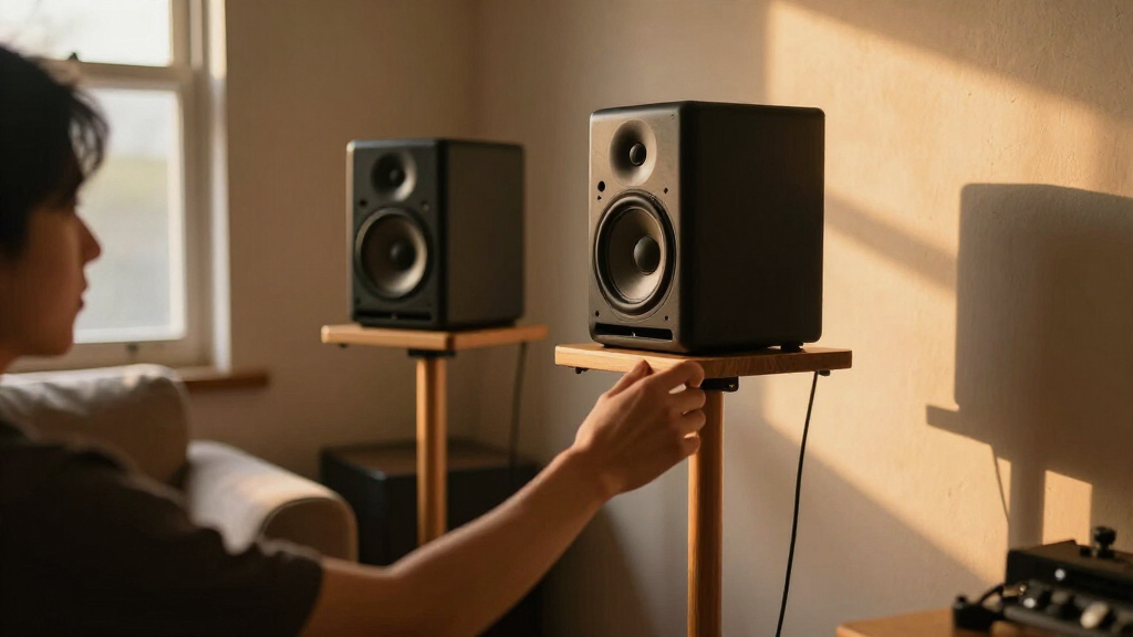 vibration isolating speaker stands