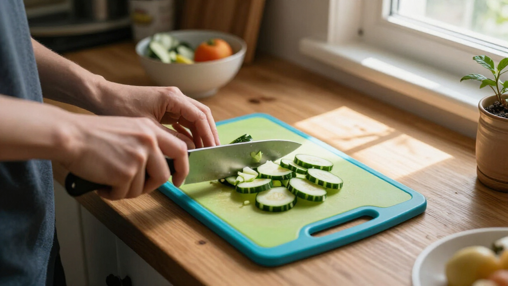 plastic cutting boards for knives