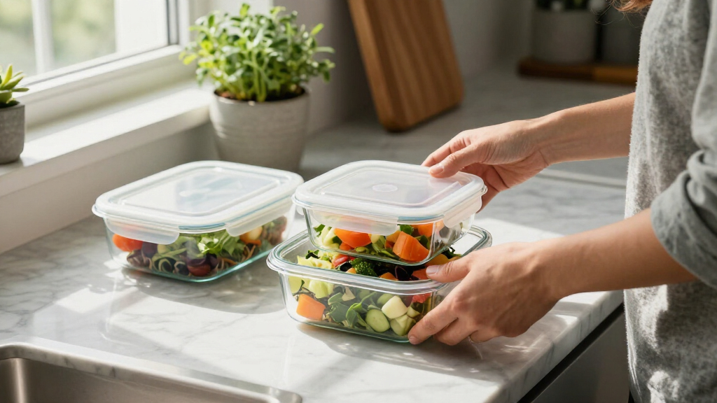 meal prep containers glass
