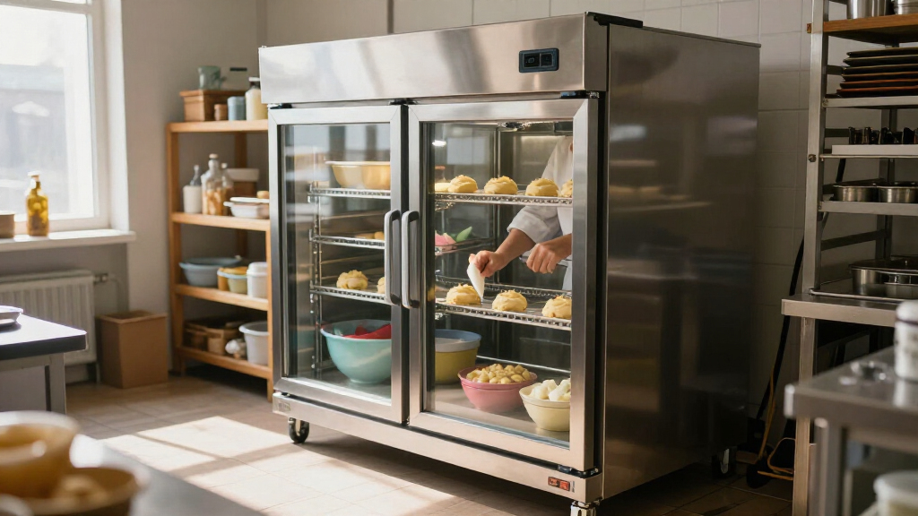 commercial refrigerator for batter