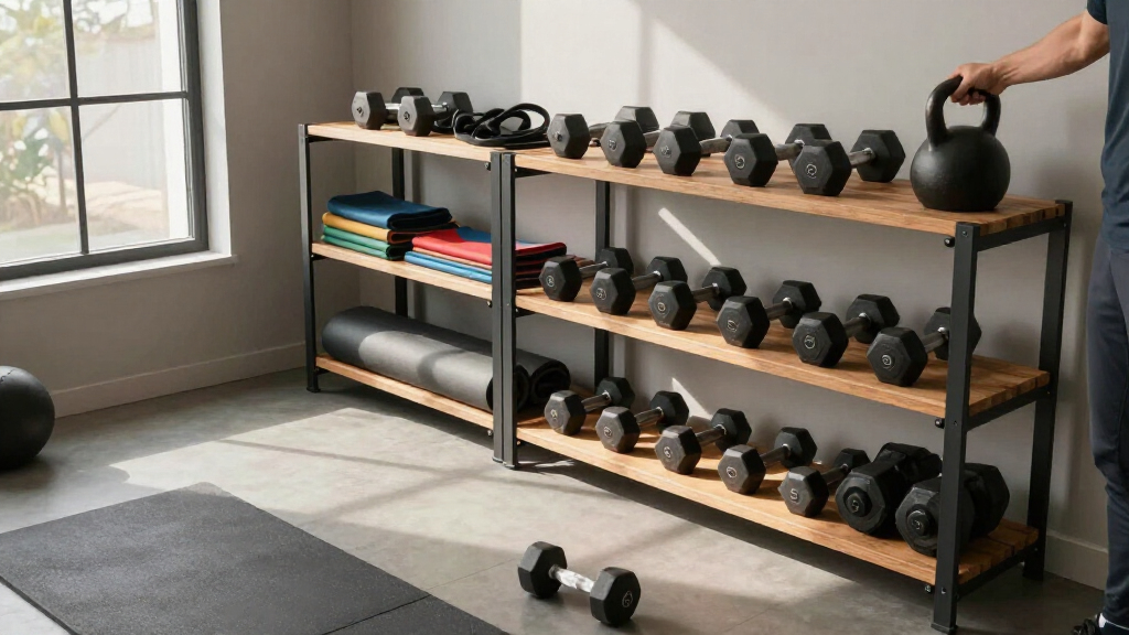 home gym storage solutions