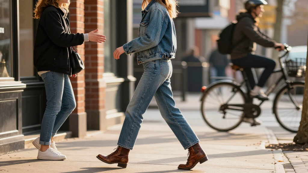 best denim street style outfits