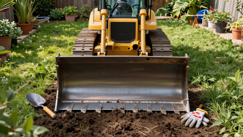 bulldozer blade