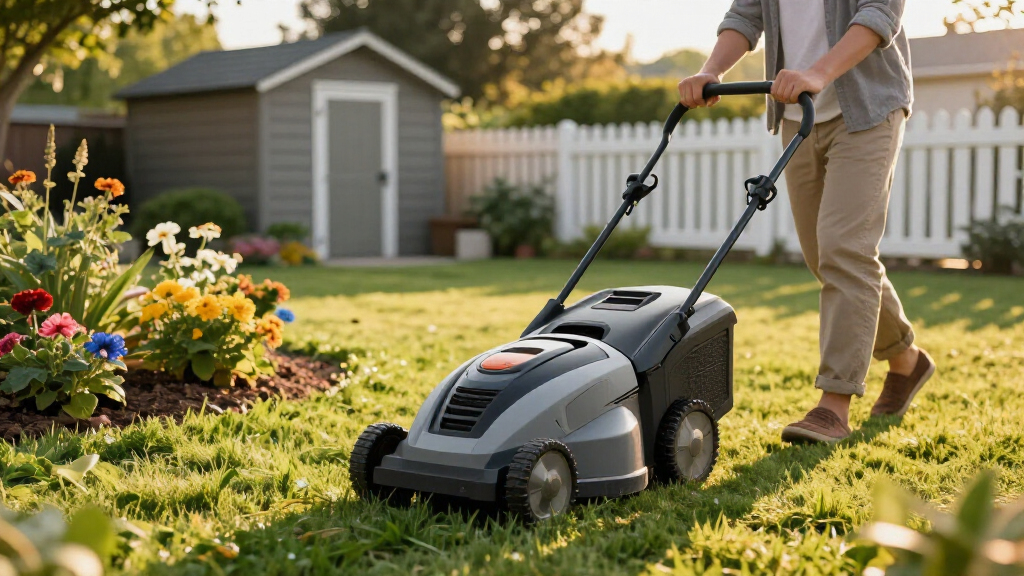 robot lawn mowers for small yards
