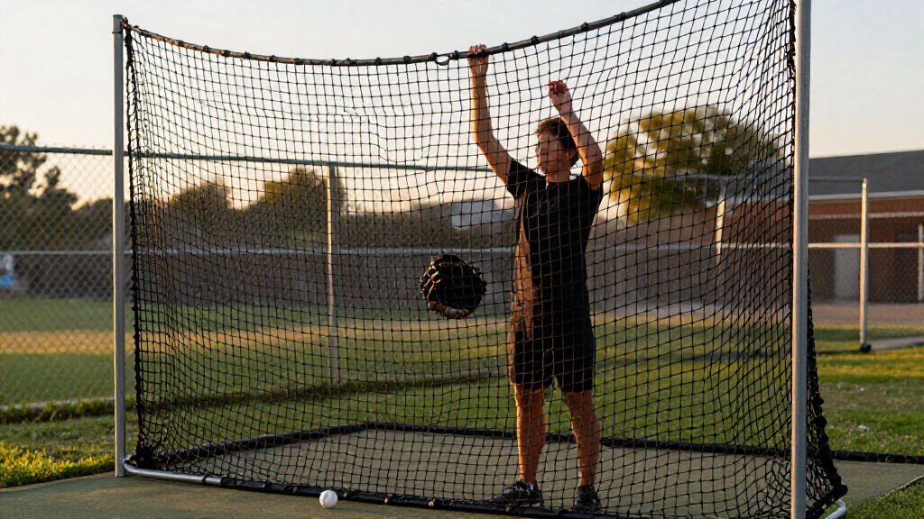 replacement batting cage nets custom size