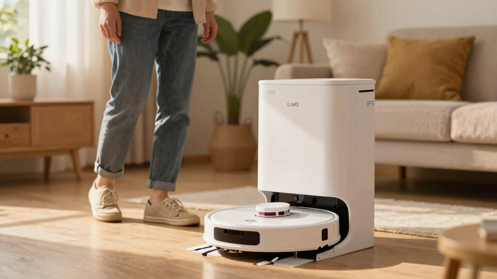 robot vacuum self empty