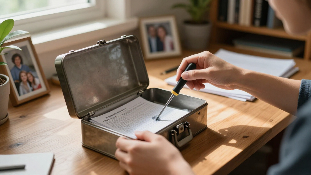 best lockbox for custody and support records
