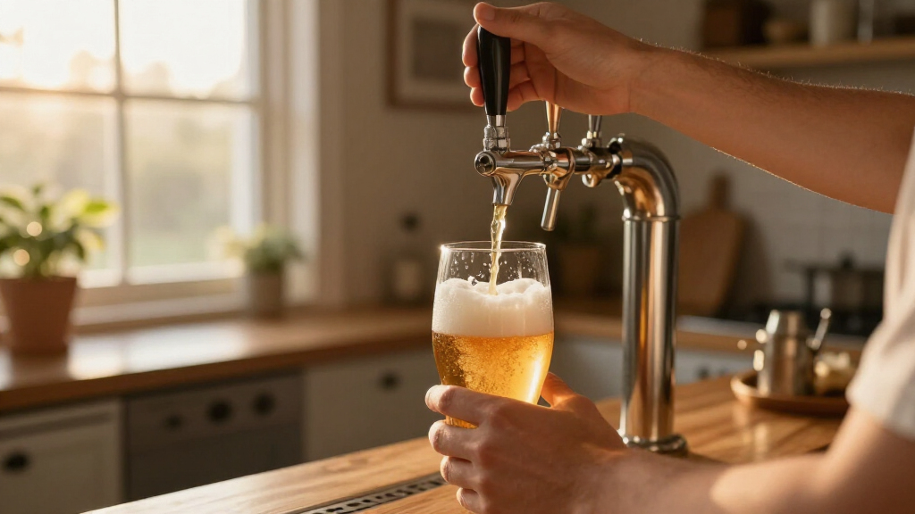 draft beer tower kit for home bar