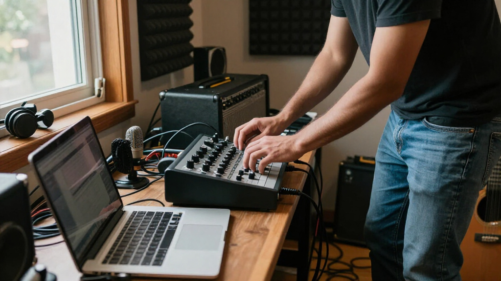 16 input audio interface for recording bands