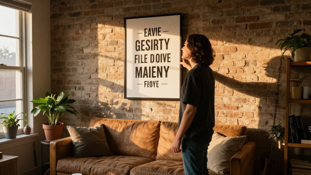 motivational quote wall art
