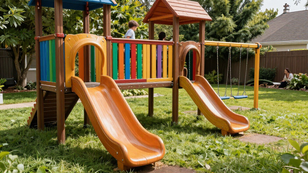 premium outdoor play equipment sets