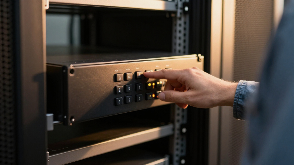 1u kvm console drawer