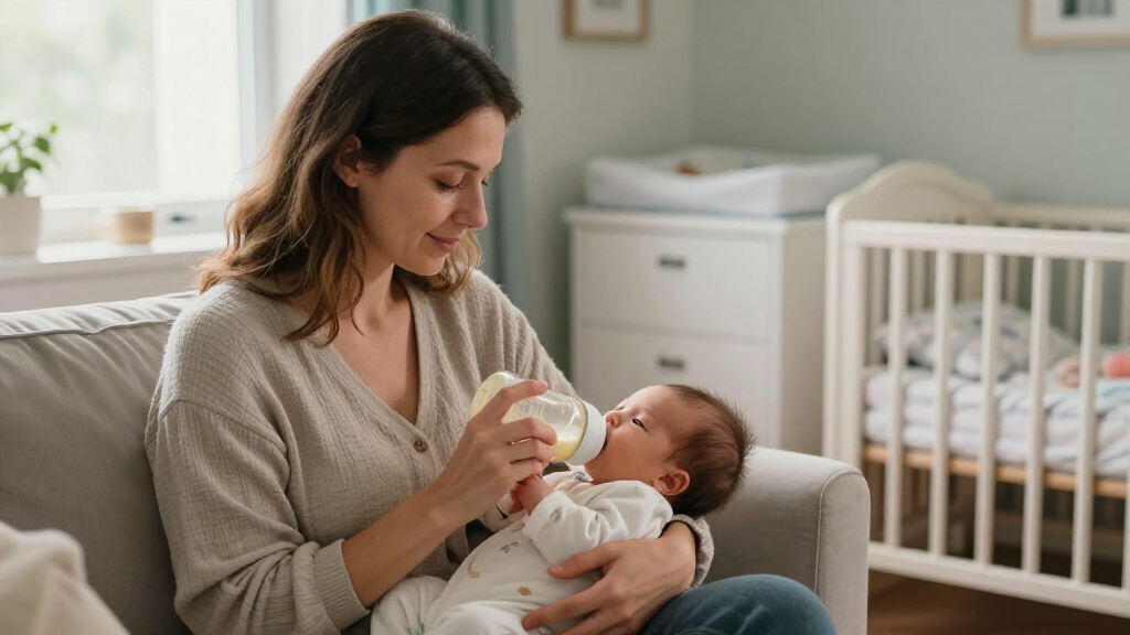 bottle for newborn breastfed baby