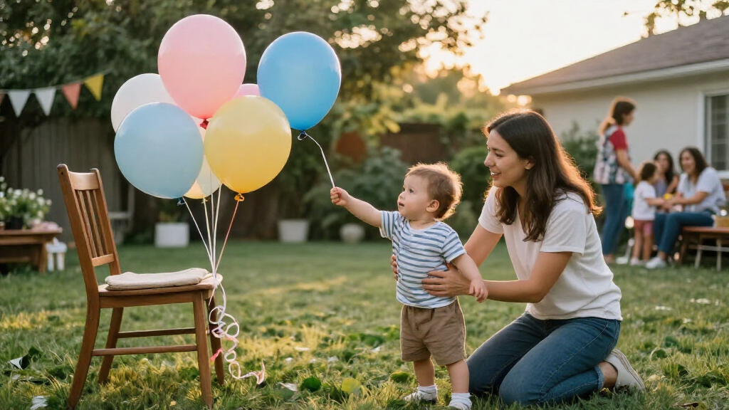 best first birthday balloons