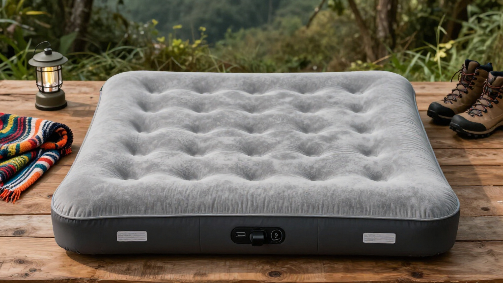 air mattress with built in pump premium