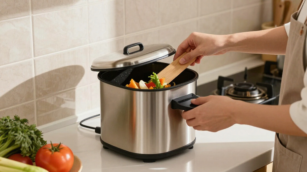 electric compost bin for kitchen