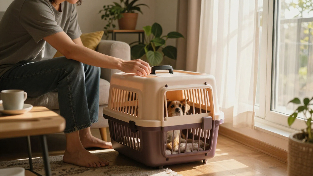 best pet crate for apartment after divorce