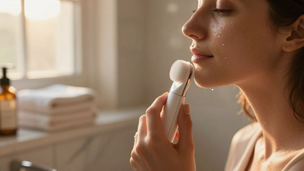 electric facial cleansing brushes