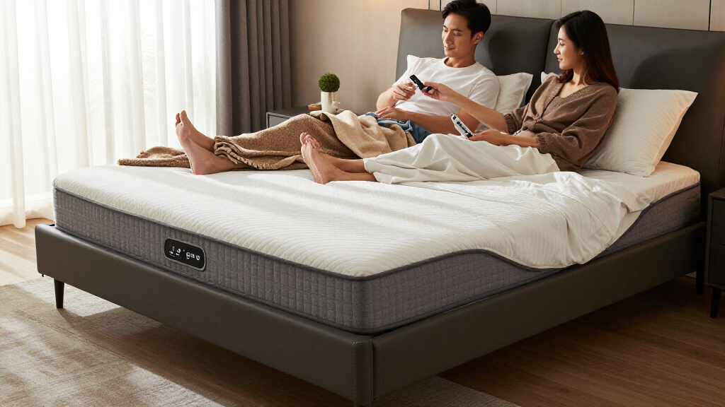 split king adjustable bed base with wall hugger