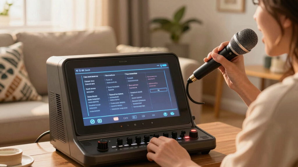 best karaoke machines with screen