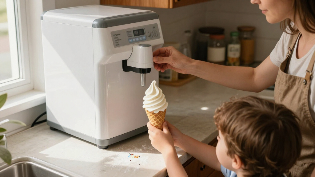 softy ice cream machine